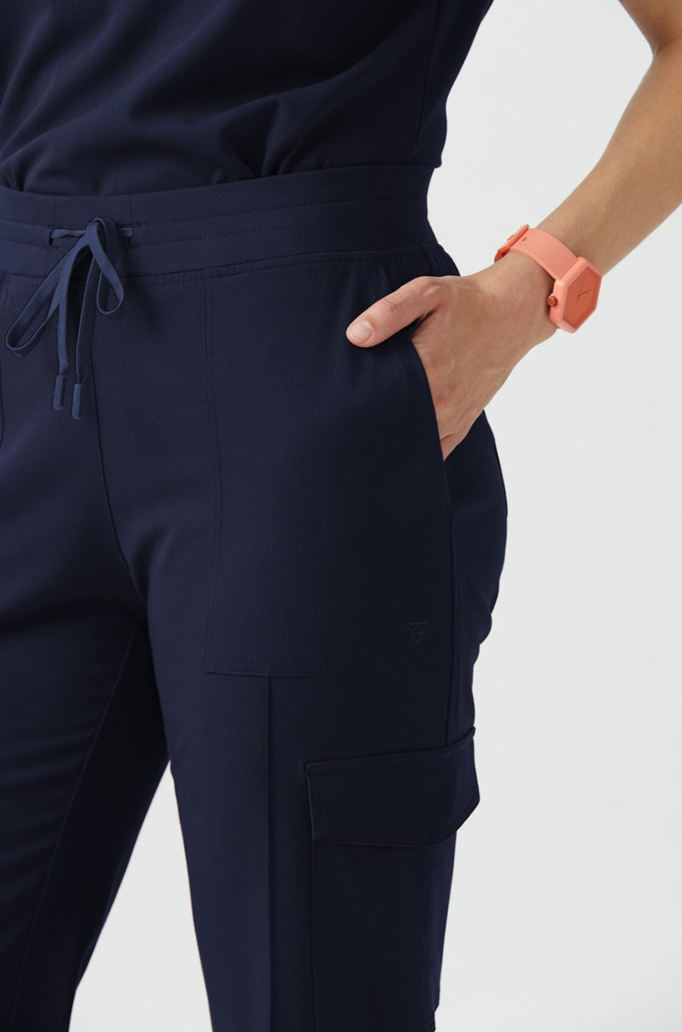 Fitted Cargo Pant-Long