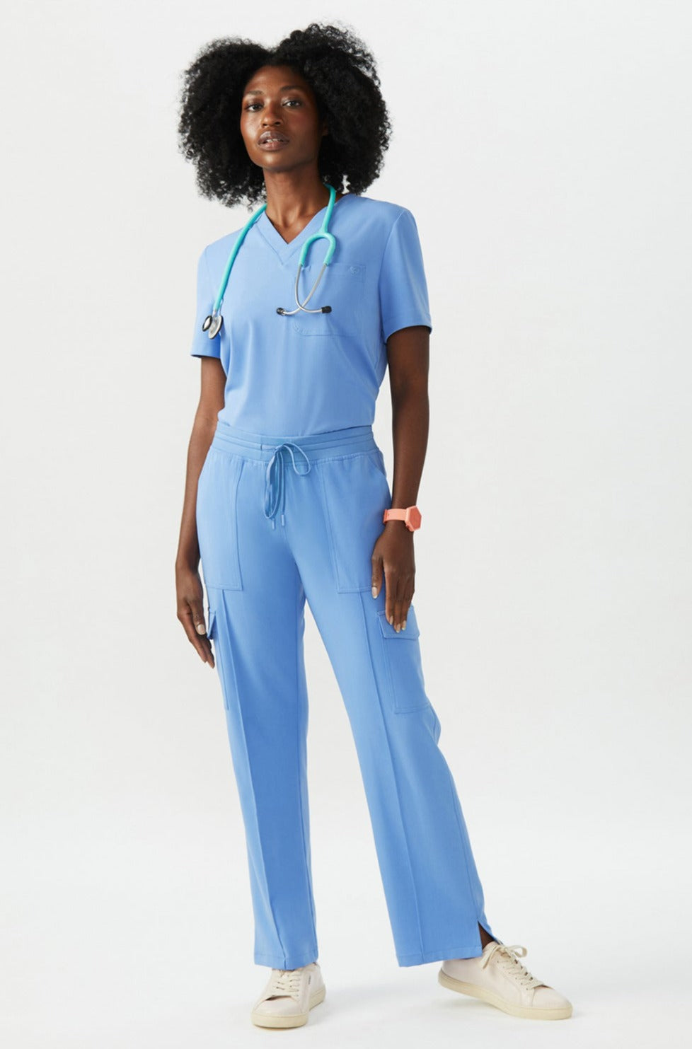 Fitted Cargo Pant-Long