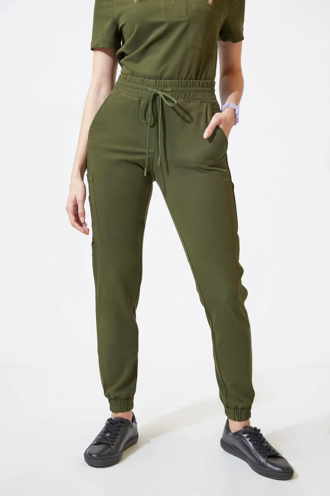 Petite utility joggers sales